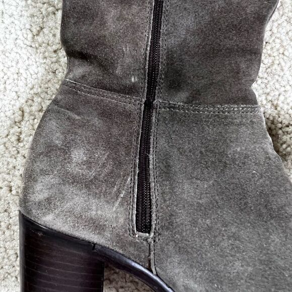 La Canadienne Suede Knee High Boots Size 8.5 - Picture 4 of 8